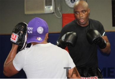 anderson silva training SMALL