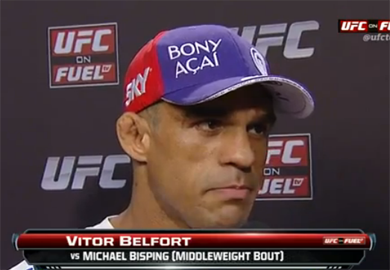 VIDEO: Vitor Belfort Post Weigh-Ins Interview | UFC NEWS