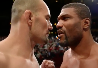 VIDEO | What Did Rampage Say To Glover At Yesterday’s Weigh Ins? | UFC NEWS