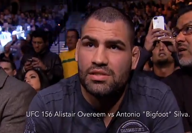 VIDEO | UFC Full Blast: Cain Velasquez Reacts To “Bigfoot” Silva KO’ing Overeem