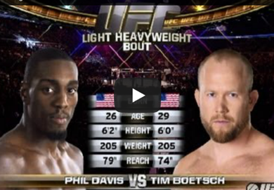 Free Fight Video | Phil Davis vs. Tim Boetsch