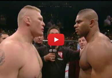 FREE FIGHT VIDEO | Brock Lesnar vs. Alistair Overeem