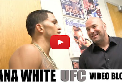 VIDEO | Dana White Vlog UFC Fight Night Maia vs. Shields