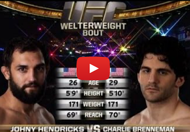 FREE FIGHT VIDEO | Johny Hendricks vs. Charlie Brenneman