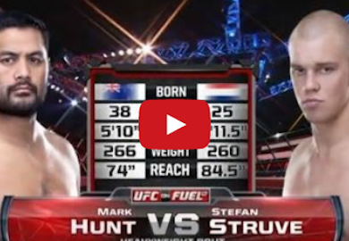 FREE FIGHT VIDEO | Mark Hunt Breaks Stefan Struve’s Jaw