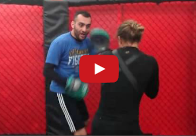 VIDEO | Ronda Rousey Hitting Pads, Prepping For Tate Battle