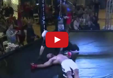 FREE FIGHT VIDEO | 10 Second Head Kick K.O. Stiffens Fighter