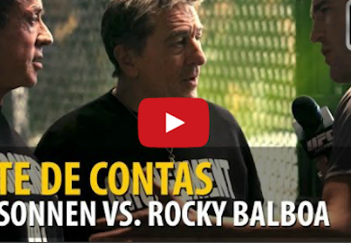 VIDEO | Chael Sonnen K.O.’d Cage Side By Sylvester Stallone In Latest Film
