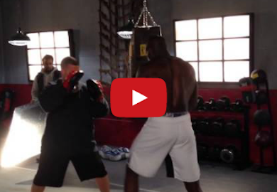 VIDEO | Cheick Kongo Smashing Pads Ahead Of Bellator Title Fight