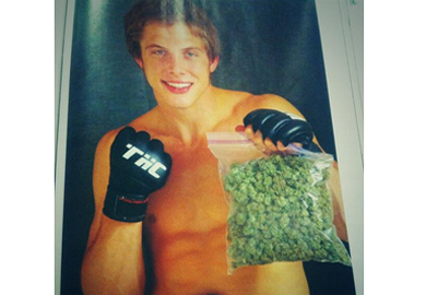 PHOTO | Matt Riddle Poses With Marijuana for High Times Magazine
