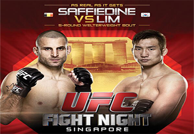‘UFC Fight Night 34: Singapore’ Live Preliminary and Main Card Results