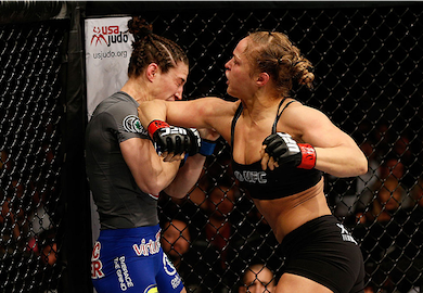 VIDEO | Ronda Rousey Smashing Mitts In Scary Training Session – WOW!