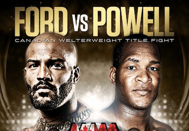 “World Series of Fighting Canada: Ford vs. Powell” set for Feb. 21