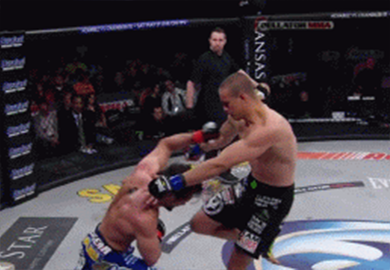 .gif | Amazing K.O. Via Brutal Knee To The Face From Tonight’s Bellator 113