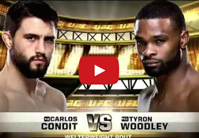 UFC 171 VIDEO | Carlos Condit vs. Tyron Woodley Full Fight Highlights