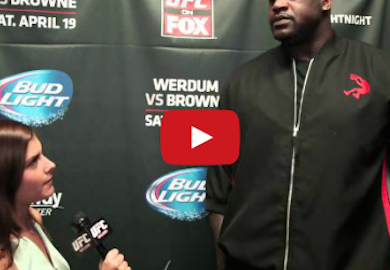 VIDEO | Shaquile O’Neal UFC on FOX 11 Interview