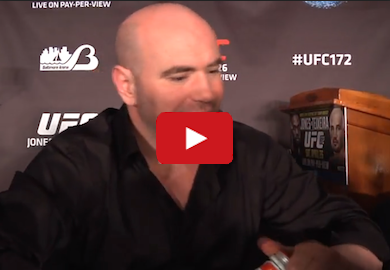 VIDEO | Dana White’s Post Fight Media Scrum (UFC 172)