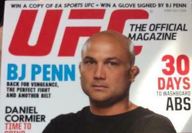 BJ Penn On The Cover Of UFC Magazine