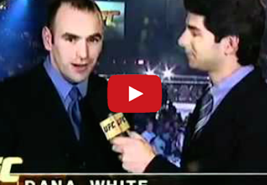 #TBT – Dana White’s First Interview As UFC President
