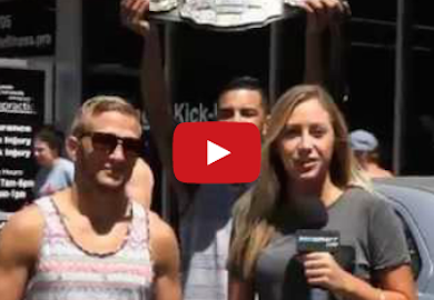 Team Alpha Male Gives Dillashaw A Surprise Victory Ice Bath