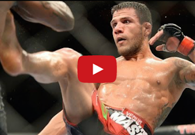 UFC FN 42: Dos Anjos Batters High To Earn Devastating TKO (Replay)