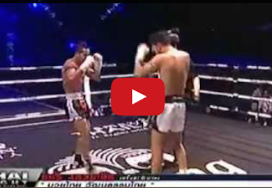 FREE FIGHT VIDEO | No Gloves Muay Thai Bout Ends In Brutal K.O.