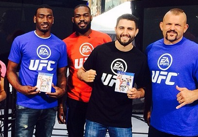 UFC & EA Sports Host Fan Event In Center Of Time Square