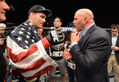 “The Sky’s the limit for Weidman,” says UFC Boss