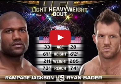FREE FIGHT VIDEO | Rampage Jackson vs. Ryan Bader