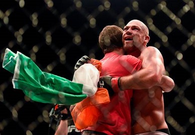 Cathal Pendred Thanks Referee For His Comeback Win At UFC Dublin