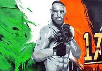 PHOTO | Amazing Conor McGregor Street Art Mural In Dublin