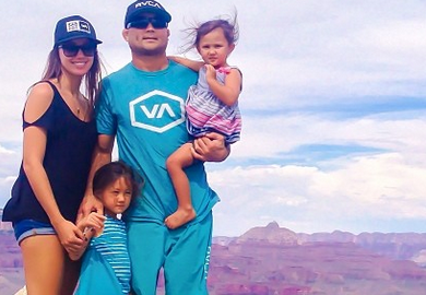 PHOTO | BJ Penn Enjoying Retirement At The Grand Canyon With Family