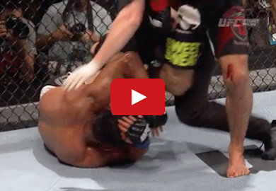 REPLAY! Watch Bisping Beat Up Le To Earn Brutal Stoppage Win