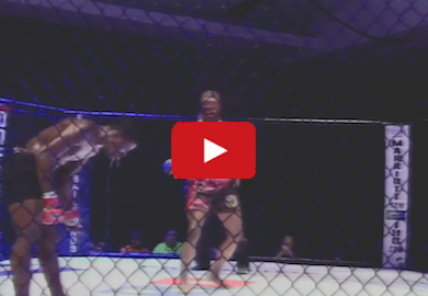 REPLAY! Title Hopeful Blows Chunks Mid-Bout