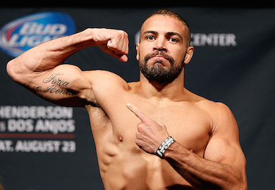 UFC 183 Results: Leities Makes Boetsch Pass Out in Round 2