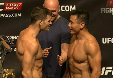 STAREDOWNS! Bisping & Le Get Close In China