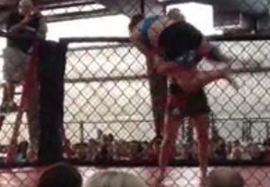 .GIF | Brutal 11 Second Slam Knockout Puts Woman To Sleep
