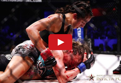 #TBT | Penne Breaks Ellis’ Nose With Knee in Invicta Bout