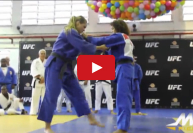Ronda Rousey Throws Judo World Champ In Brazil