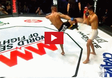 .GIF | Fighter’s Arm Shatters After Devastating Body Kick