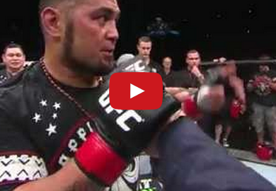 REPLAY! Mark Hunt Octagon Interview Following KO Over Roy Nelson