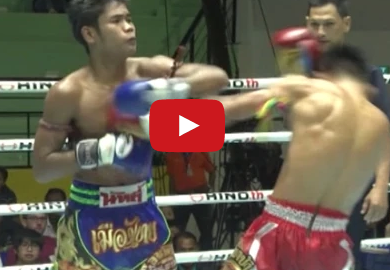 Brutal Muay Thai ‘One Inch Elbow’ KO