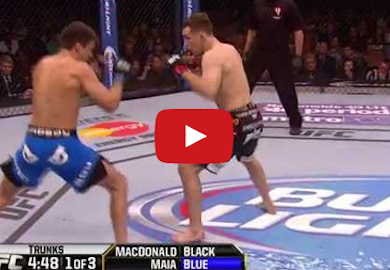 FREE FIGHT VIDEO: MacDonald vs. Maia