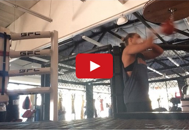 Ronda Rousey Speed Bag Training – Day One Progress