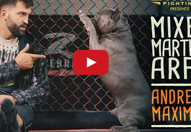 Get To Know Andrei Arlovski And His Best Friend, Maximus