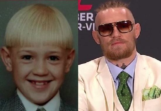PHOTO | 12 Year Old Conor McGregor In A Suit