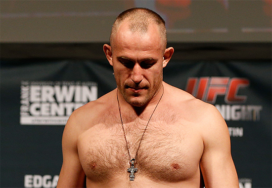 UFC FN 57 Results: Oliynyk Lays Rosholt Out Cold in First Round