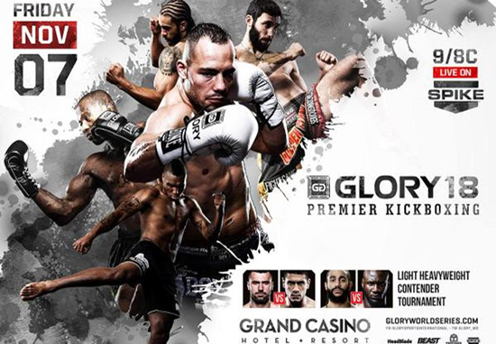 “GLORY 18: Return to Glory” Official Results