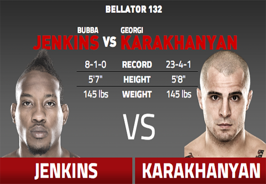 BELLATOR 132 RESULTS: Karakhanyan Earns Title Shot with Win Over Jenkins