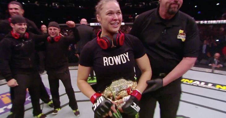 Rousey wins 184